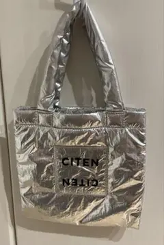 CITEN パデッド トートバッグ シルバー　Sのサムネイル