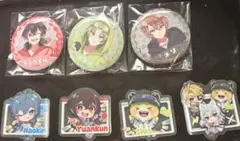 カラフルピーチ缶バッジ＆ステッカー