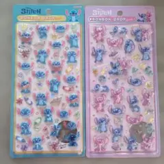 【正規品】スティッチ ボンボンドロップシール 2枚セット