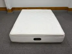 T7794☆展示品☆シモンズ☆カスタムロイヤルプレミアムピロートップワイドダブル