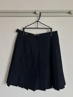 CONOMI プリーツスカート ネイビー