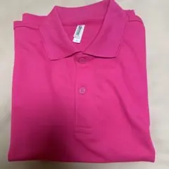 【カーブス】 非売品 ピンク 半袖ポロシャツ 刺繍入り