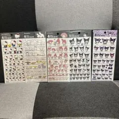 【正規品・新品未使用】サンリオ　4サイズステッカー5枚セット