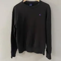 Champion クルーネックスウェット 黒　L