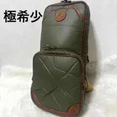 【極希少】ハンティングワールド バチューサパス ボディバッグ グリーンのサムネイル