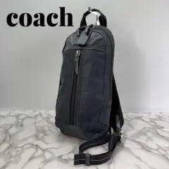 コーチ ボディーバック スリリングバック クロスボディー ナイロン レザー