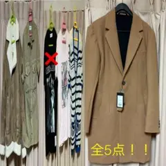 Black by Vanquish チェスターコート Mサイズ他　全5点！のサムネイル