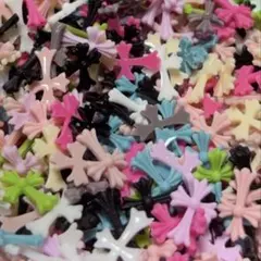 十字架 クロム ネイルパーツ 40個セットのサムネイル