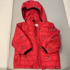 baby GAP ディズニー 中綿コート 2歳用 赤
