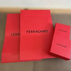 FERRAGAMO ショップ袋 ギフト箱 セットのサムネイル