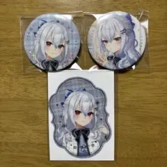 にじさんじ 葉加瀬冬雪 缶バッジ2種セット OS特典