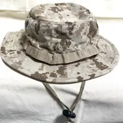 【米軍実物】 USMC デザートマーパット ブーニーハット XL 海兵隊 放出品