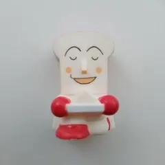 あつまれアンパンマン　あつまれシリーズ P69　しょくぱんまん　指人形　ソフビ