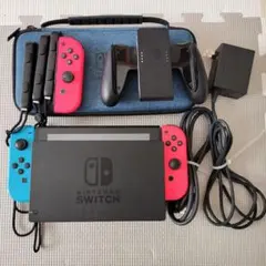Nintendo Switch 本体 ＋ケース＋Joy-Con1個(赤)