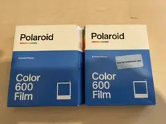 Polaroid Color 600 Film 8枚入り✖️2箱（1箱は開封済み）