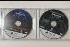 Ⓜ*︎様 アサシン クリード ミラージュ & ヴァルハラ セット　PS5ソフト