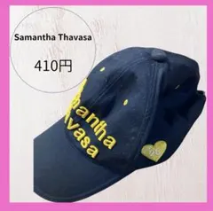 SamanthaThavasa UNDER25 ゴルフキャップ ネイビー ピンク