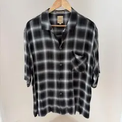 sanca オンブレシャツレーヨン古着ボックスシルエットのサムネイル