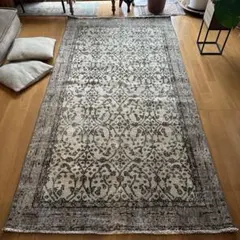 ラグ ラグマット 平織 ペルシャ柄 ダイニングラグ 160x230cm ブルー