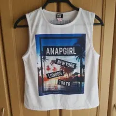 ANAP GIRL ノースリーブタンクトップ S