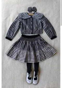 ボンジュールダイアリー　トップススカートヘアクリップ