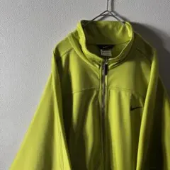 希少カラー 90s NIKE ワンポイント 刺繍 スウッシュ トラックジャケット