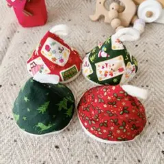 クリスマスハンドメイドおしっこキャップセット