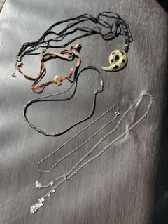 レトロ調 ネックレス チョーカー アンティーク品 5点セット