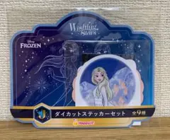 ハッピーくじ　ディズニー　J賞 ダイカットステッカーセット アナ雪