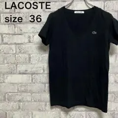 【LACOSTE】ラコステ Tシャツ サイズ36 お洒落 美品のサムネイル