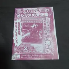 書籍付録　未開封　オシリスの天空竜　高橋和希先生描き下ろしイラスト
