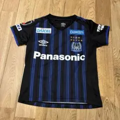 ガンバ大阪 サッカーウェア umbro 黒青ストライプ