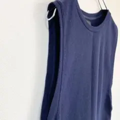 suzuki takayuki 美品 リネンタンクトップ ネイビー サイズ2 - メルカリ