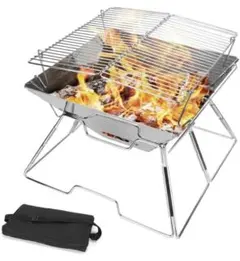 YURAGI アウトドア バーベキューグリル BBQコンロ 焚き火台 キャンプのサムネイル