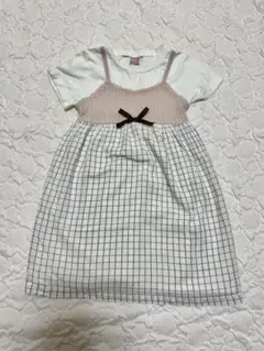 petit main 半袖 ワンピース110cm