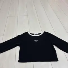 WEGO 長袖 Tシャツ リンガーネック ロゴ刺繍のサムネイル