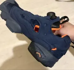 Reebok ポンプフューリー 23cm ネイビー×オレンジのサムネイル