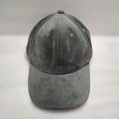アーバンリサーチ グレー スエード風 ベースボールキャップ