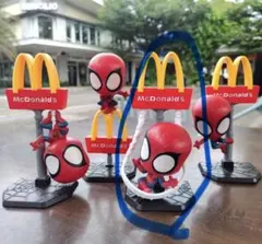 スパイダーマン x マクドナルドコラボ フィギュアのサムネイル
