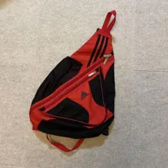 adidas ワンショルダー BAG Oneshoulder Y2K 赤 黒