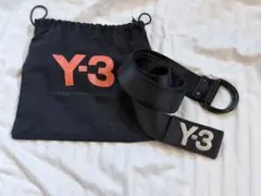 Y-3 ブラック ベルト　M
