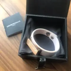 EMPORIO ARMANI☆レザーブレスレット