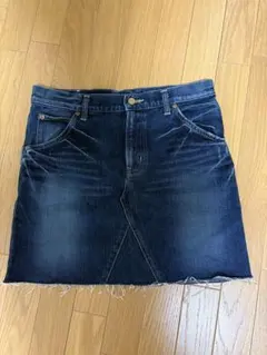Lee ダークブルー デニムスカート