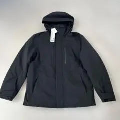 新品タグ付きUNIQLO ハイブリッドダウンパーカー　ブラック　品番478277