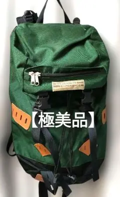 【極美品】ウィルダネスエクスペリエンス バックパック ベタつき無し 緑のサムネイル