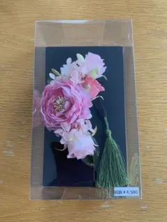 値下げ！！美品！和装•洋装小物　髪飾り　ピンク　夏祭り 成人式 結婚式