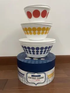 Pyrex VINTAGE CHARM ミキシングボウル 3点セット - メルカリ