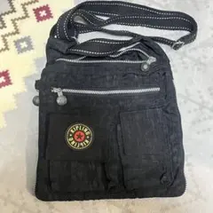 【Kipling】 ブラック ショルダーバッグ