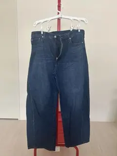 バレルレッグジーンズ〔 標準69.5～73.5cm］BLUE