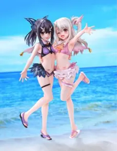 フィギュア AMAKUNI イリヤ クロエ 美遊(三姉妹台座付) 3体セット 新品【台座付き】ホビージャパンAMAKUNI イリヤ クロエ 美遊